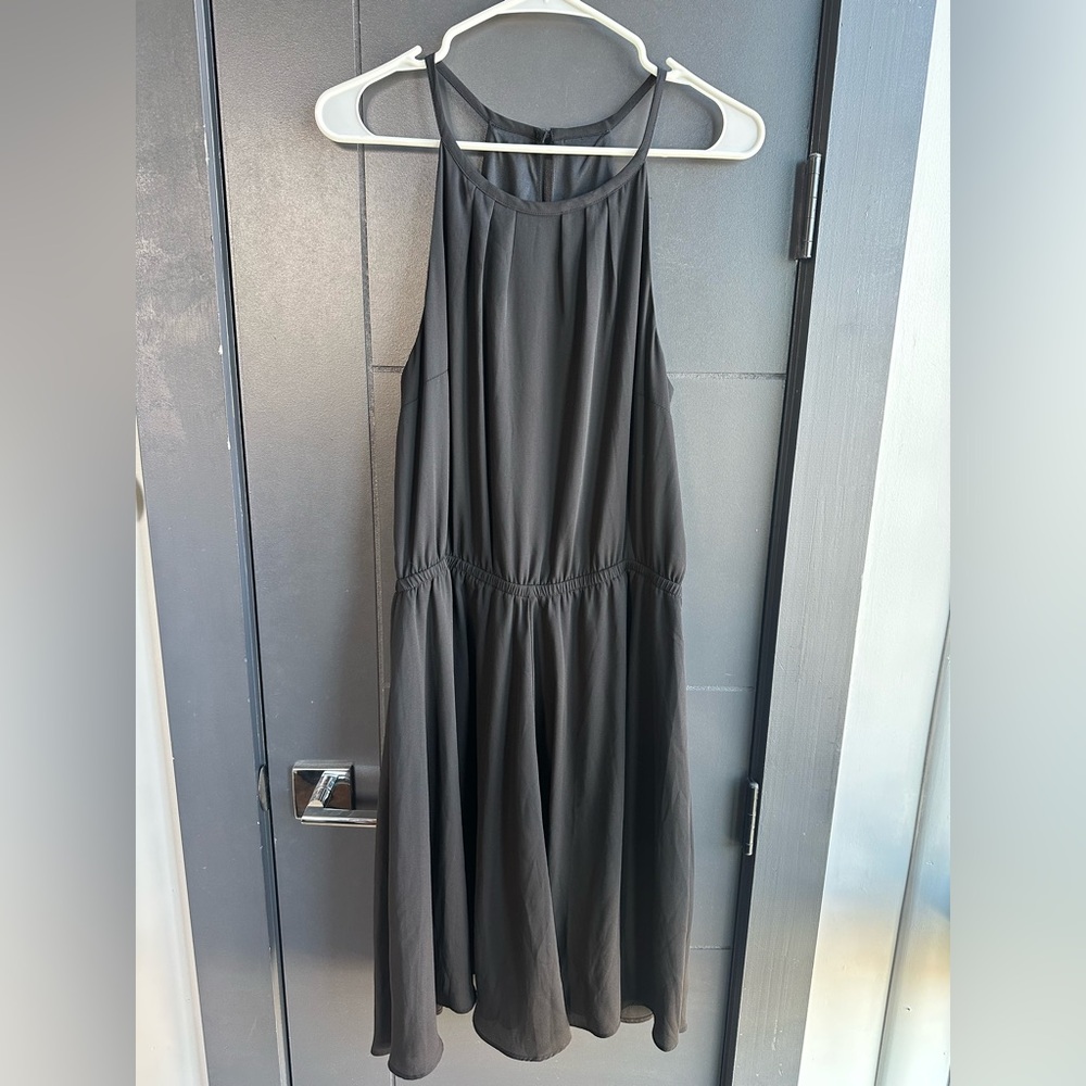 Banana Republic Black Midi Dress